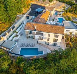 5 bedroom villa with pool near Crikvenica, sleeps 10
